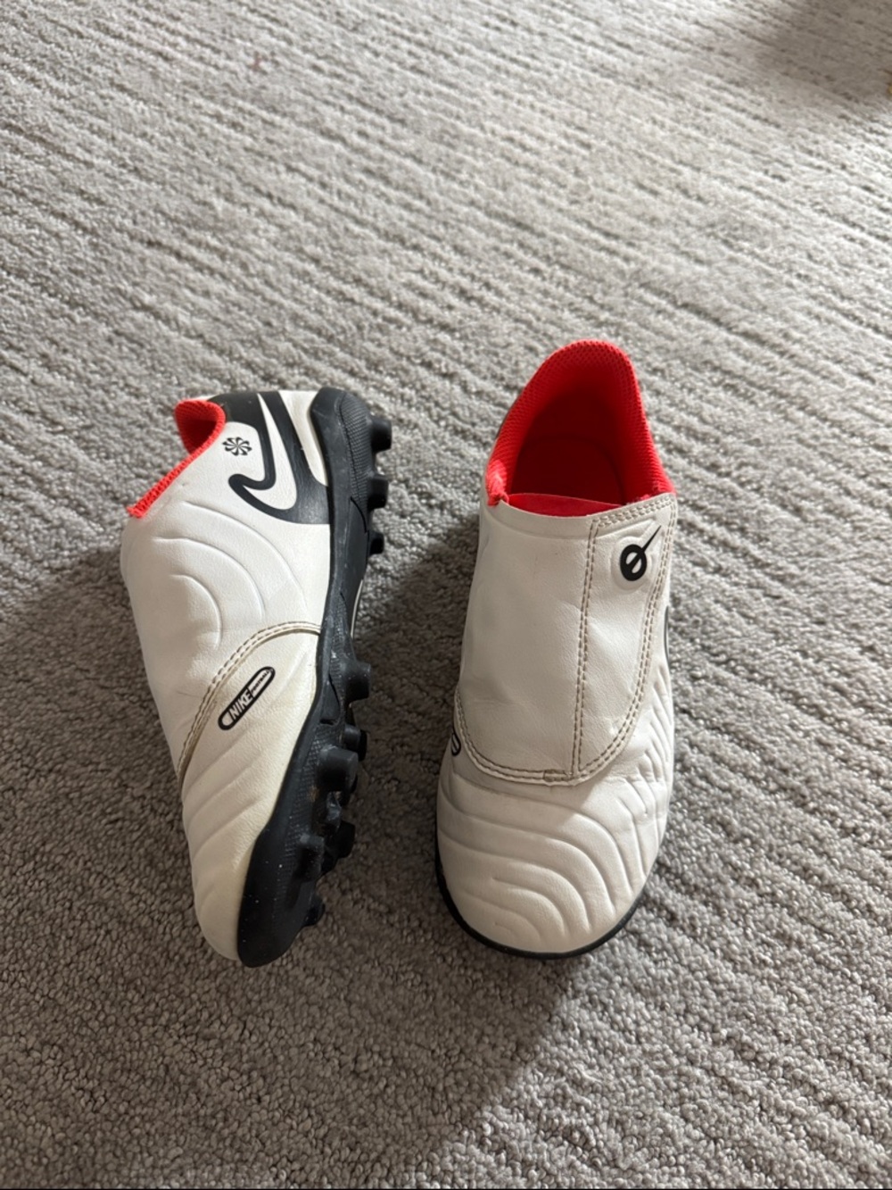 Nike Velcro soccer cleats Sz 13c